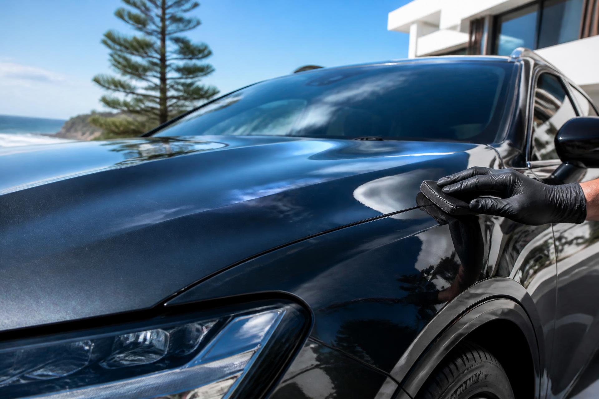 Crisp gloss and hands-on craft for ceramic coating content.